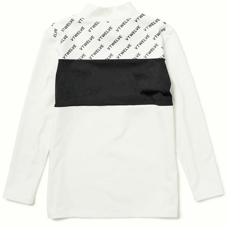 楽天市場】V12 ゴルフ レディース モックネック長袖シャツ ストレッチ