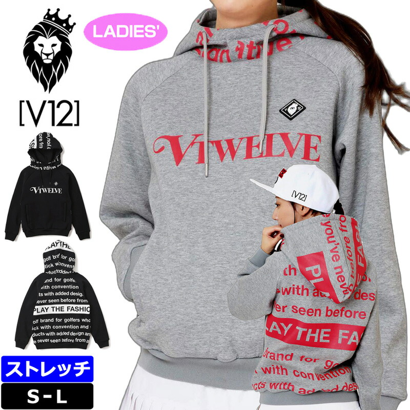 楽天市場】パーカー レディース（ブランドV12）（スポーツ・アウトドア