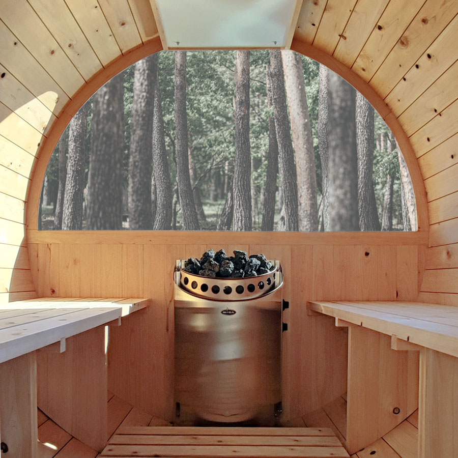 楽天市場】【 f.f.SAUNA.JP 】 バレルサウナ パノラマタイプ サウナ