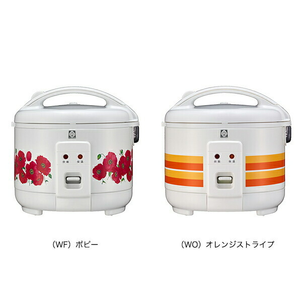 楽天市場】炊飯器 3合 JNP-T055 100周年記念モデル レトロ ポピー柄