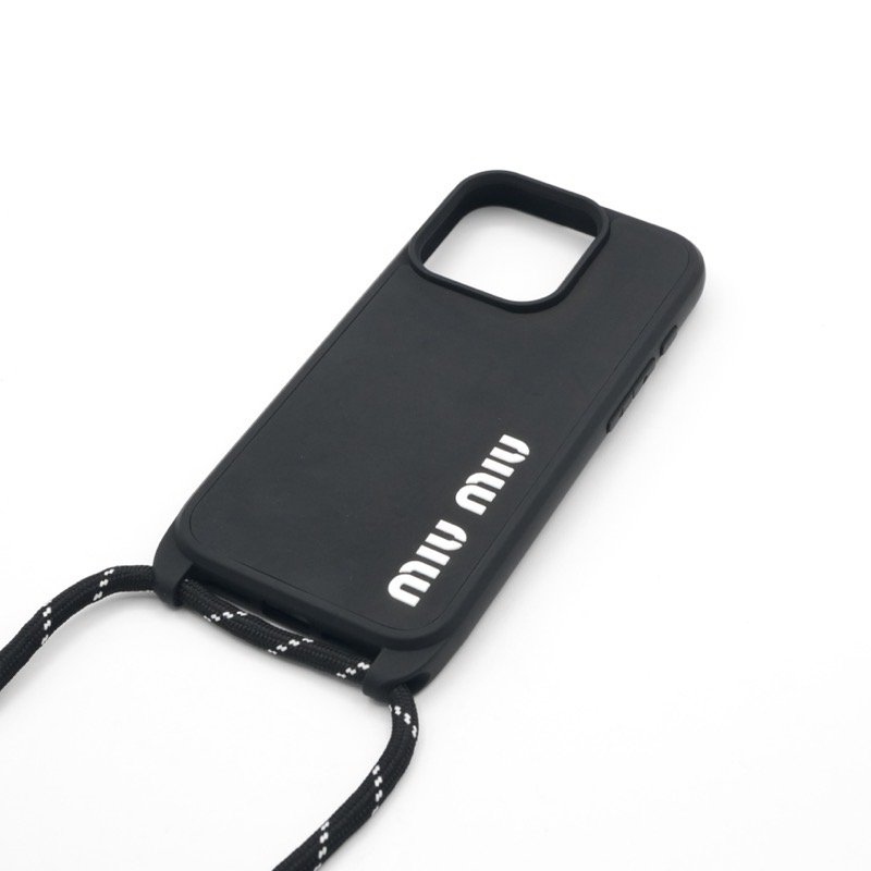 楽天市場】ミュウミュウ MIUMIU 携帯・スマホアクセサリー ブラック