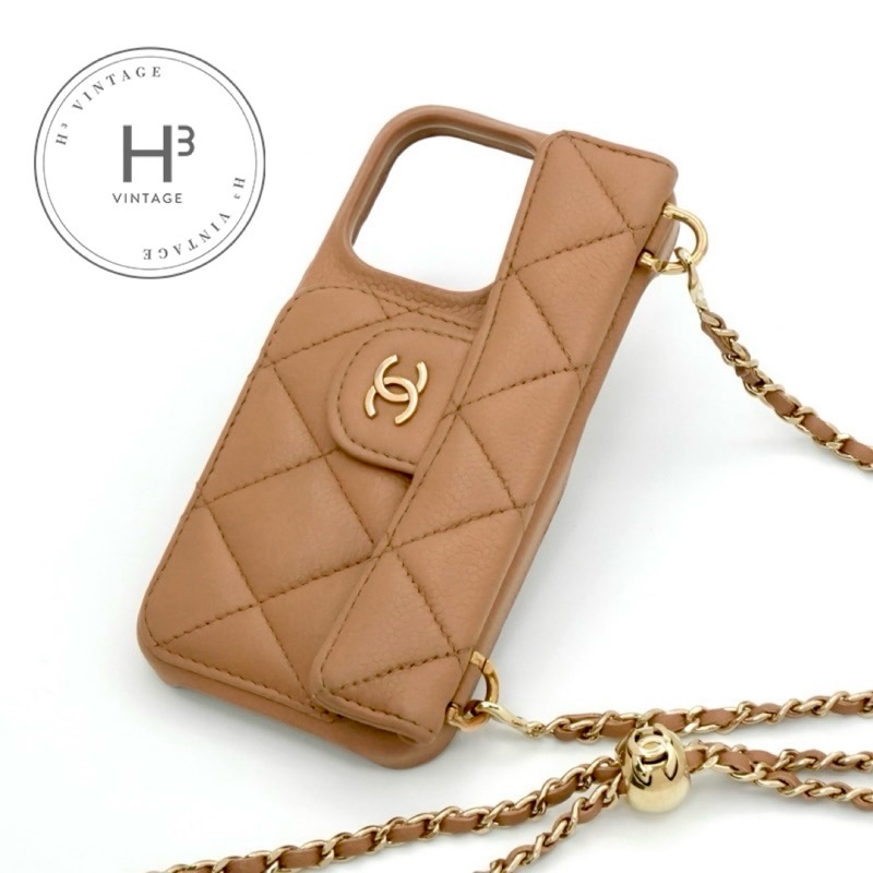 楽天市場】シャネル CHANEL 携帯・スマホアクセサリー ベージュ