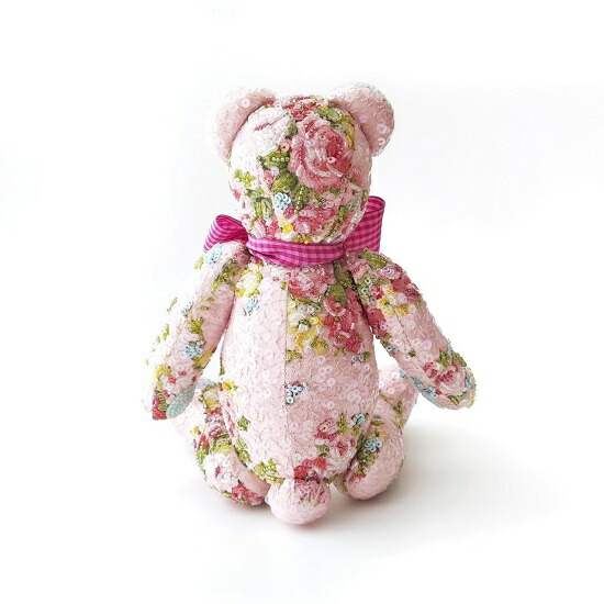 楽天市場】チリア 田川啓二 ビーズとスパンコール刺繍のベア Mサイズ