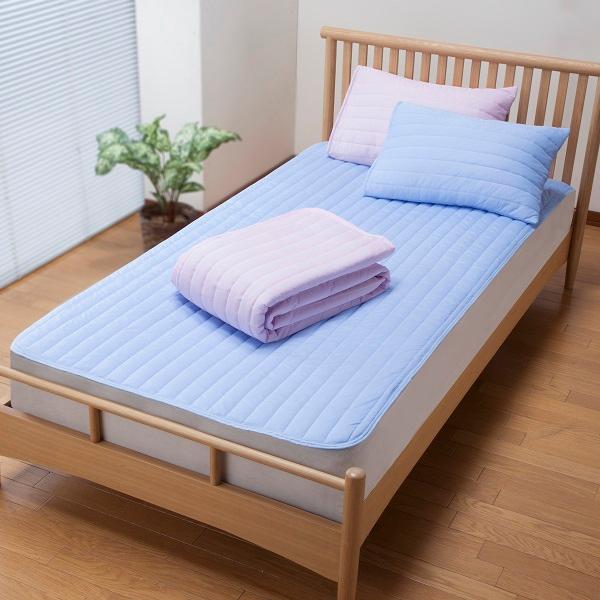楽天市場】防ダニ 接触冷感 敷パッド 洗える ひんやり 抗菌防臭 中綿 4