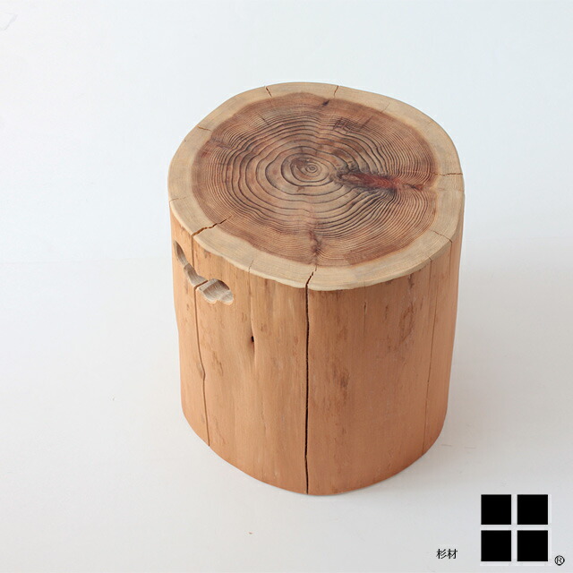 檜 丸太 スツール 椅子 No.1537 楽天市場】切り株スツール 丸太型