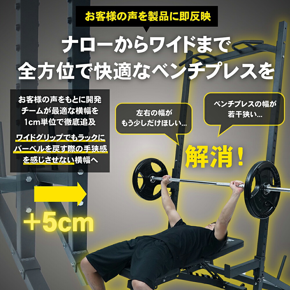 楽天市場】＼ P10倍&300%Pバック／ハーフラック パワーラック 22段階x5