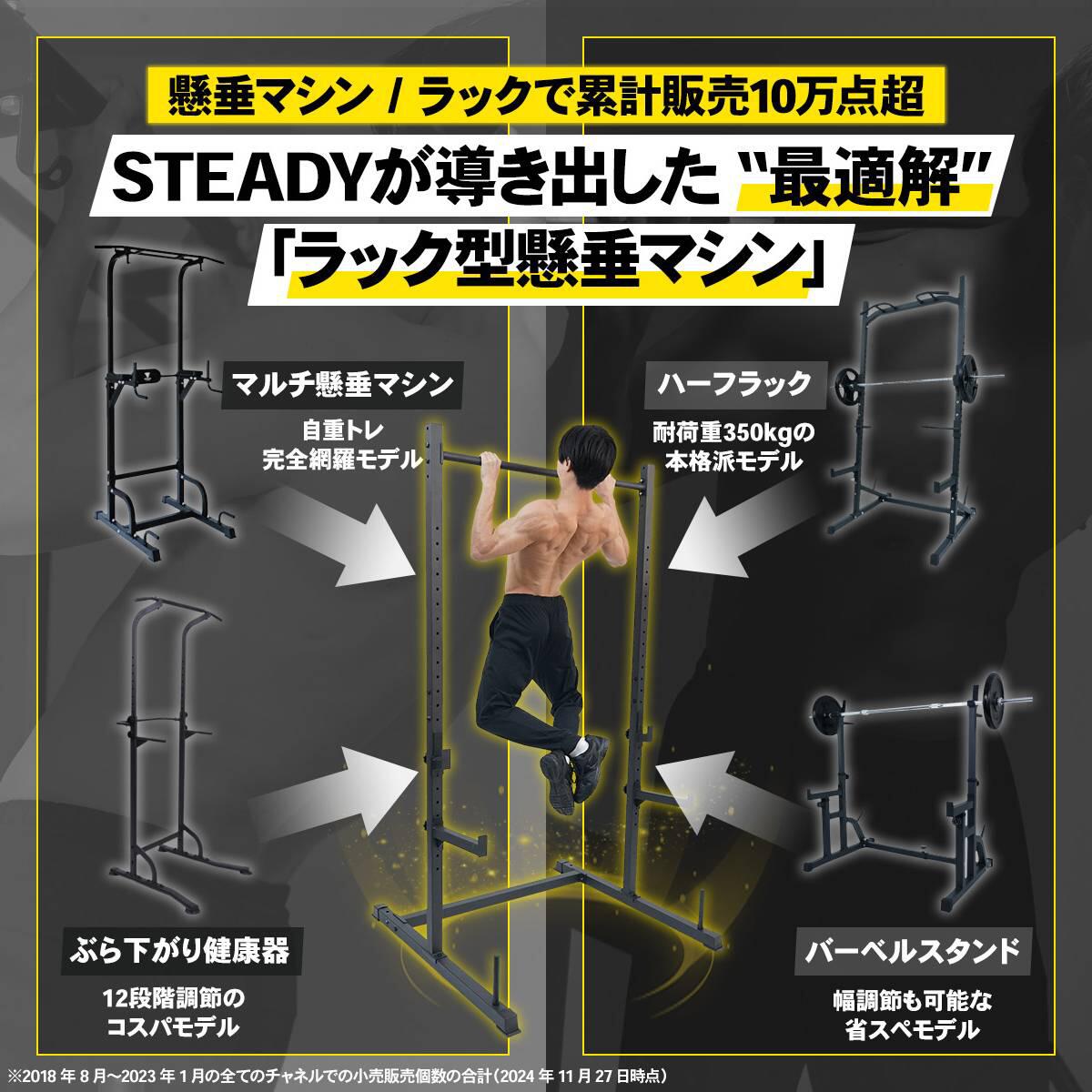 楽天市場】＼ P10倍&300%Pバック／懸垂マシン ラック型 耐荷重300kg 25