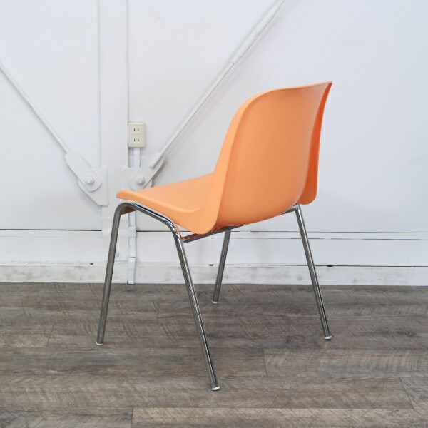 楽天市場】MOD ELENA スタッキングチェア 樹脂製 オレンジ : 東京商会