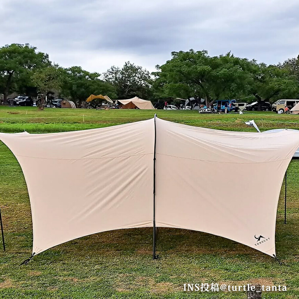 TOMOUNT タープ ベージュ 未使用訳あり品 TOMOUNT タープ ベージュ 未