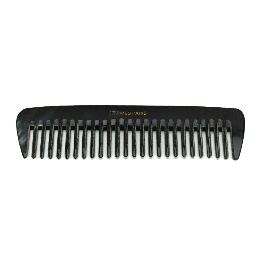 楽天市場】エルメス HERMES コーム ヘアブラシ クシ レザー