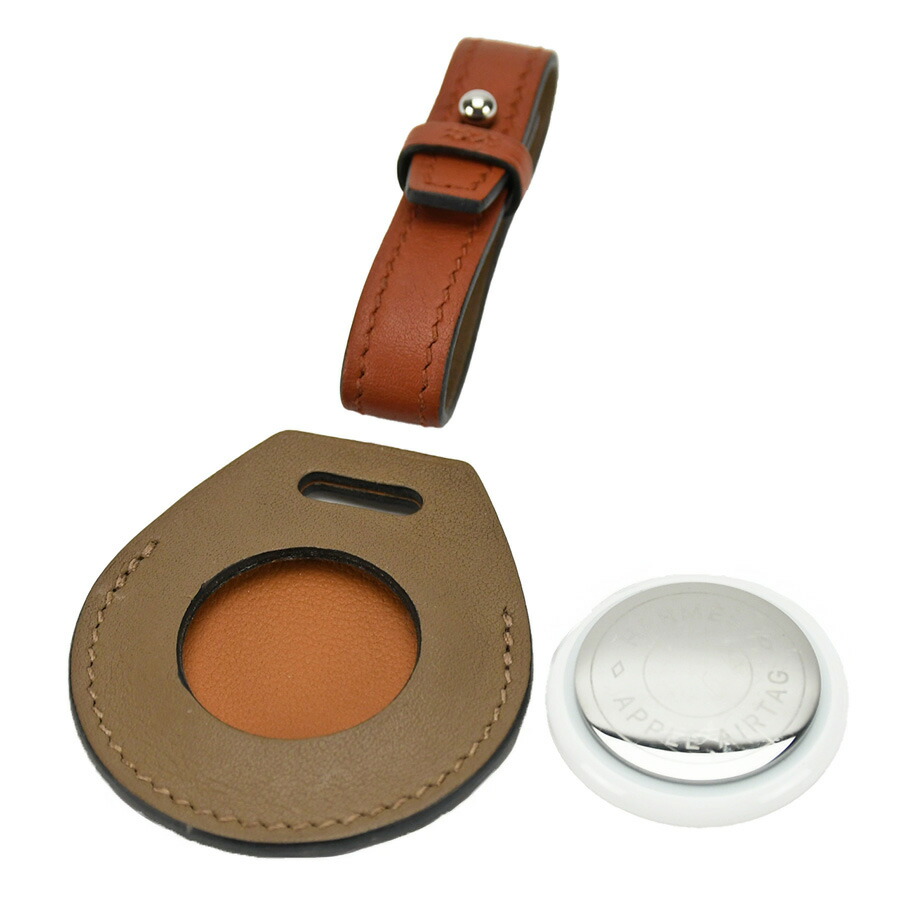 楽天市場】エルメス HERMES AirTag エアタグ バッグチャーム レザー