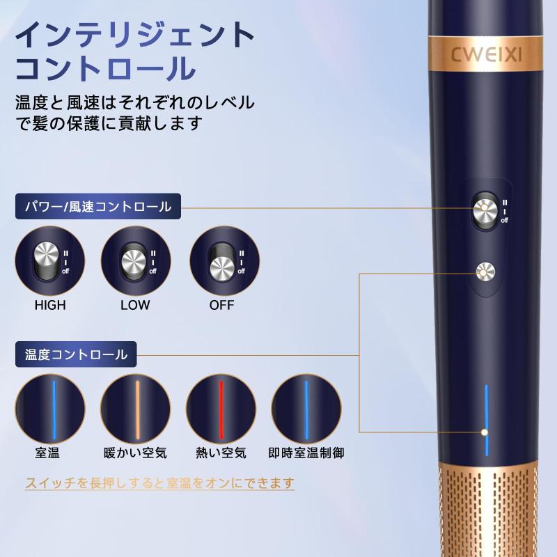 Dyson 【Dyson/ダイソン】青色 金箔付 ヘアドライヤー ヘアドライヤー