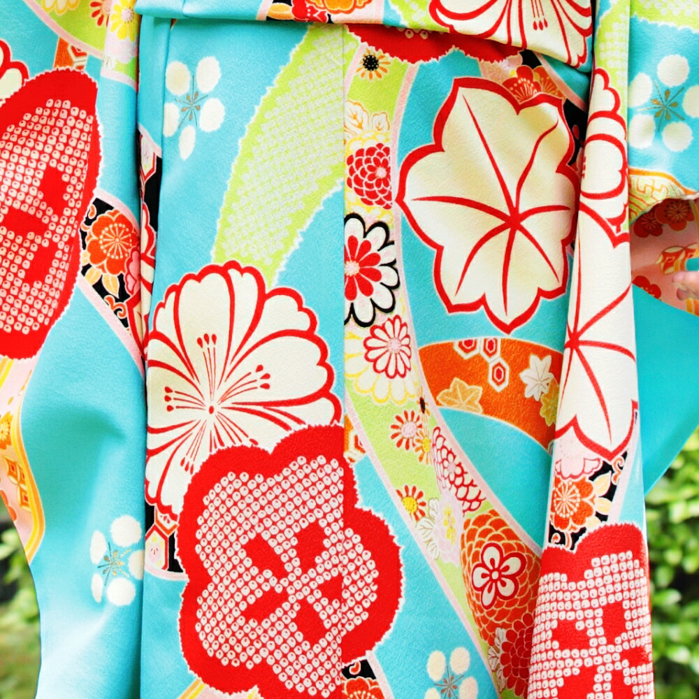 楽天市場】七五三 7歳 着物 正絹 七歳 七才 7才 7歳児用 女の子 単品