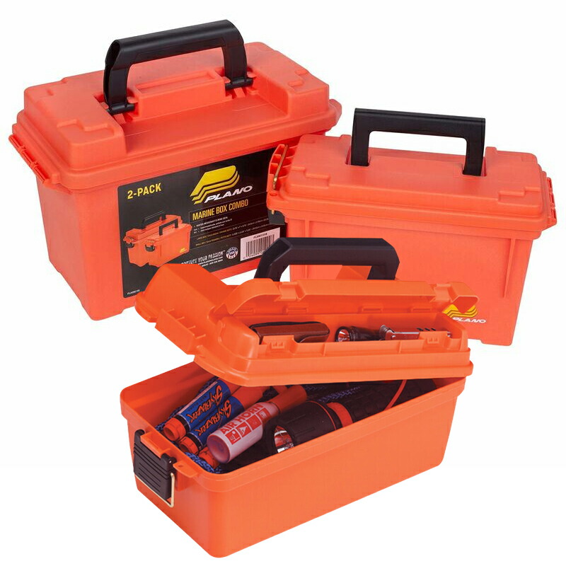 楽天市場】PLANO タックルボックス オレンジ : トップウォータータックルズ