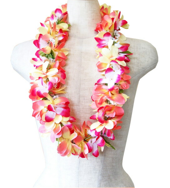 楽天市場】フラダンス衣装 レイ ハワイアンレイ フラワーレイ ハワイ