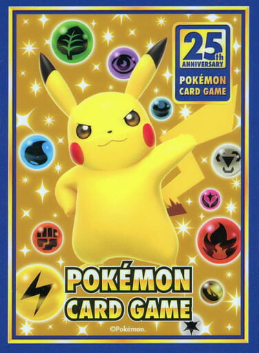 楽天市場】ポケモンカードゲーム デッキシールド 25th anniversary