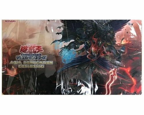 楽天市場】遊戯王 遊戯王 アジア版 公式プレイマット 彼岸の黒天使