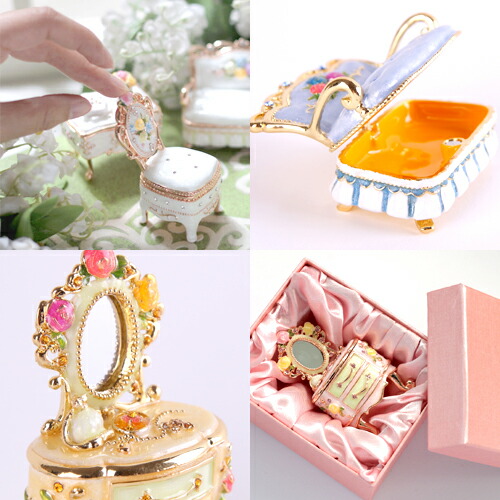 楽天市場】【正規品】 ジュエリーボックス ミニチュア家具 単品
