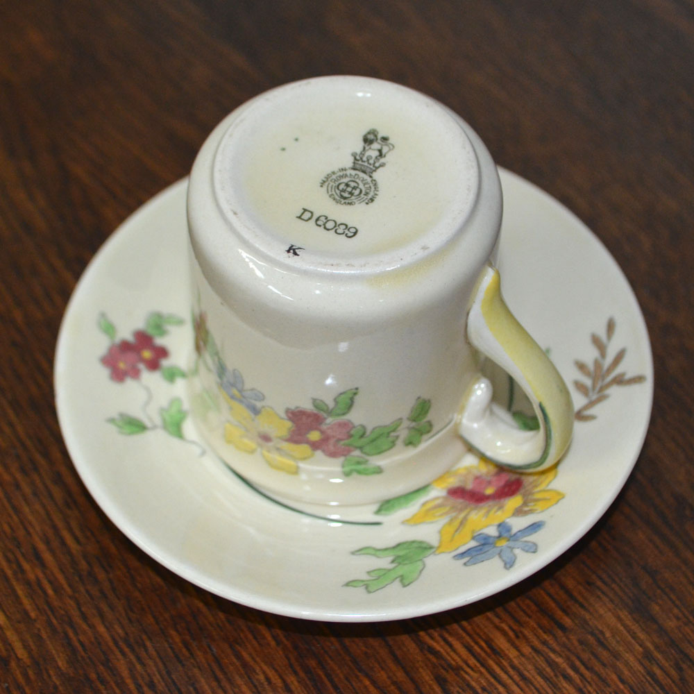 楽天市場】アンティーク デミタス カップ＆ソーサー Royal Doulton