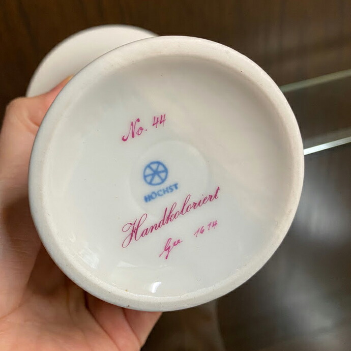 楽天市場】ヴィンテージ 花瓶 Hochst ヘキスト 一部ハンドペイント