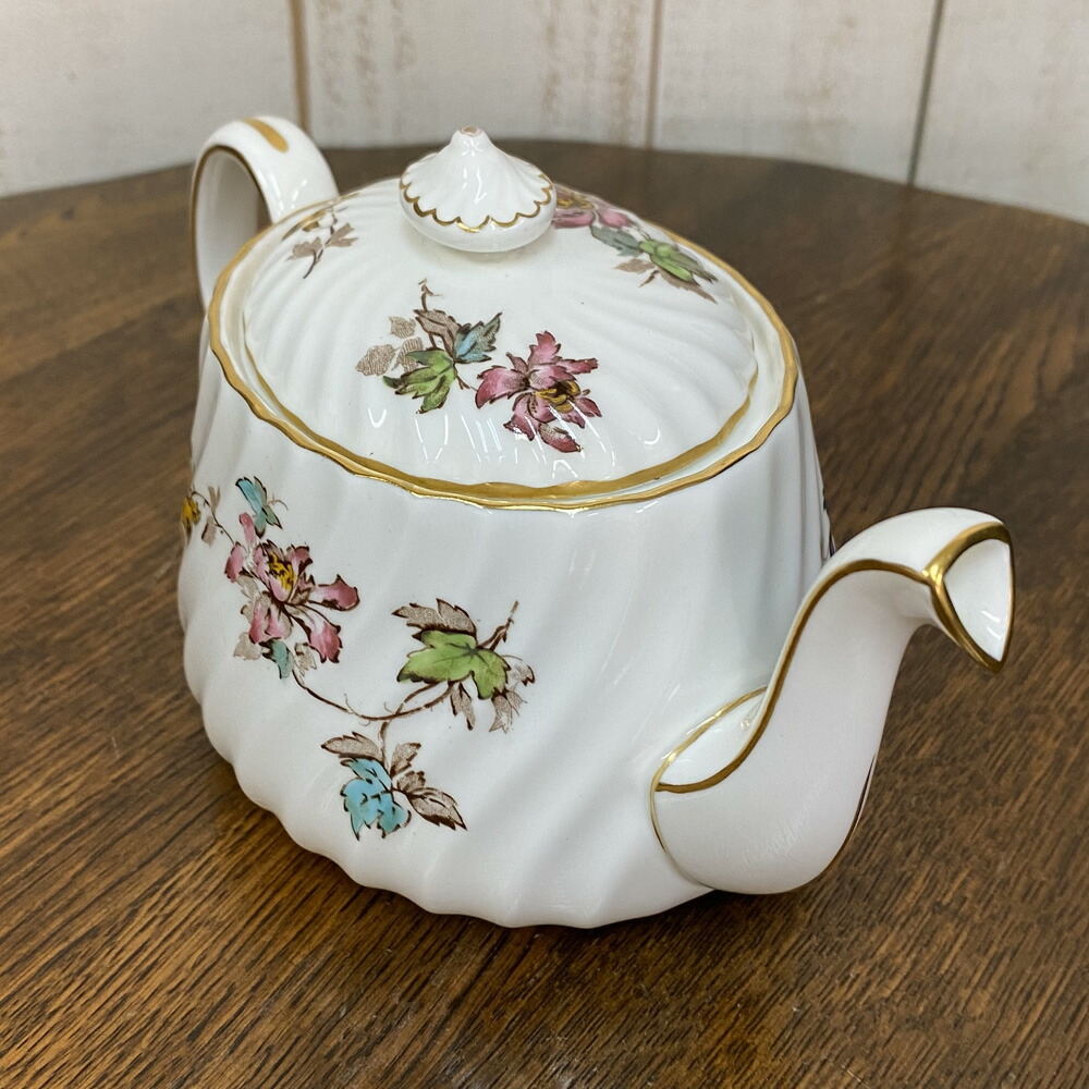 楽天市場】アンティーク ティーセット 3点 ポット＆ミルクジャグ