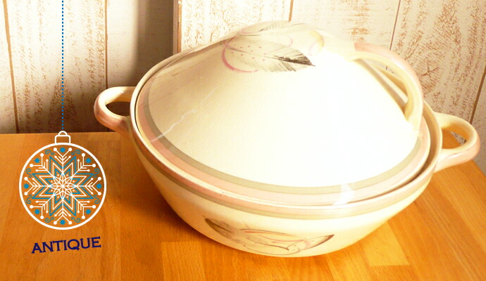 楽天市場】アンティーク チュリーン 蓋つきボウル Susie Cooper