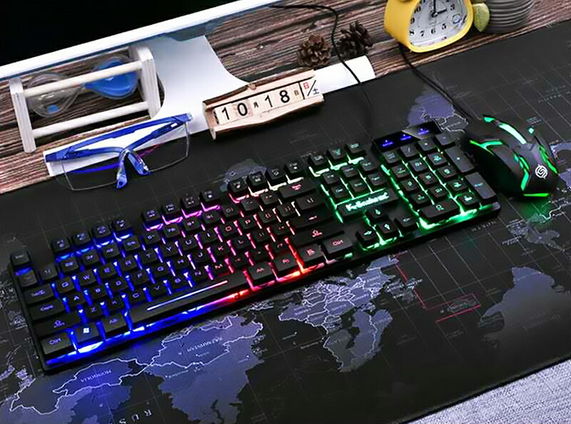 楽天市場】【スーパーセール期間P10倍】ゲーミングキーボード マウス