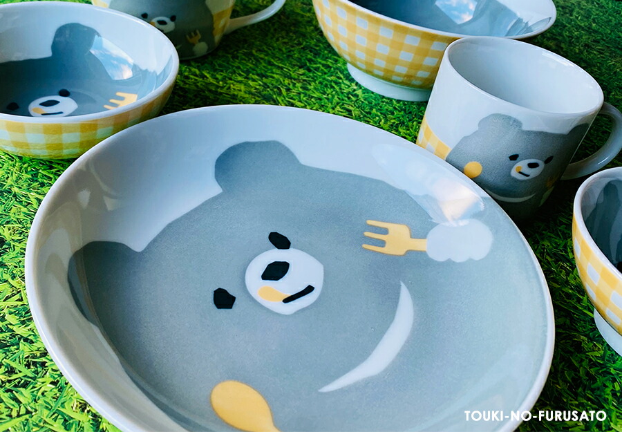 楽天市場】＼クーポン配布中！／クマとごはん 子供ラーメン鉢 直径16cm