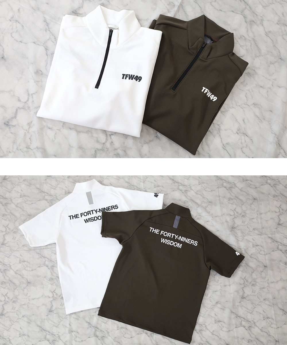 楽天市場】【3/10迄エントリーで19倍確定】TFW49 MOCK NECK HALF ZIP