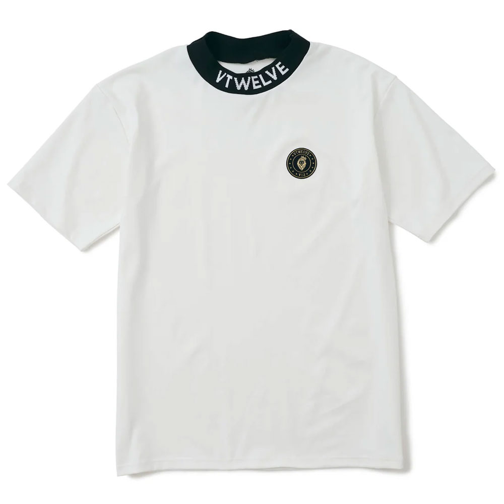 楽天市場】V12 ブィトゥエルブ メンズ モックネック v122410-mk15 半袖