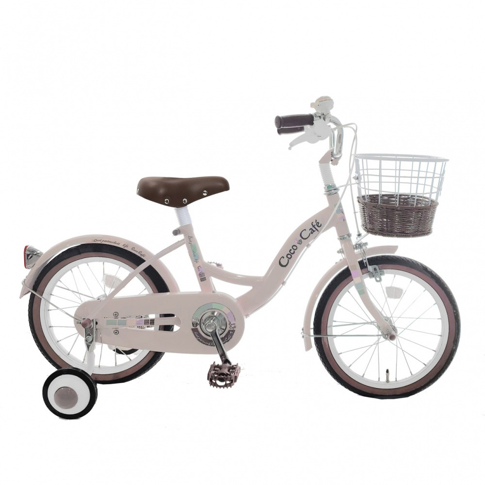 18インチ 身長105〜115cm 子供用自転車 ココカフェキッズ（ピンク