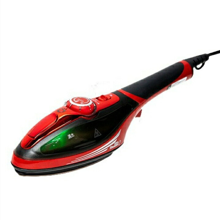 楽天市場】「新品」パワフルハンディスチーマー スチームQ ルビー