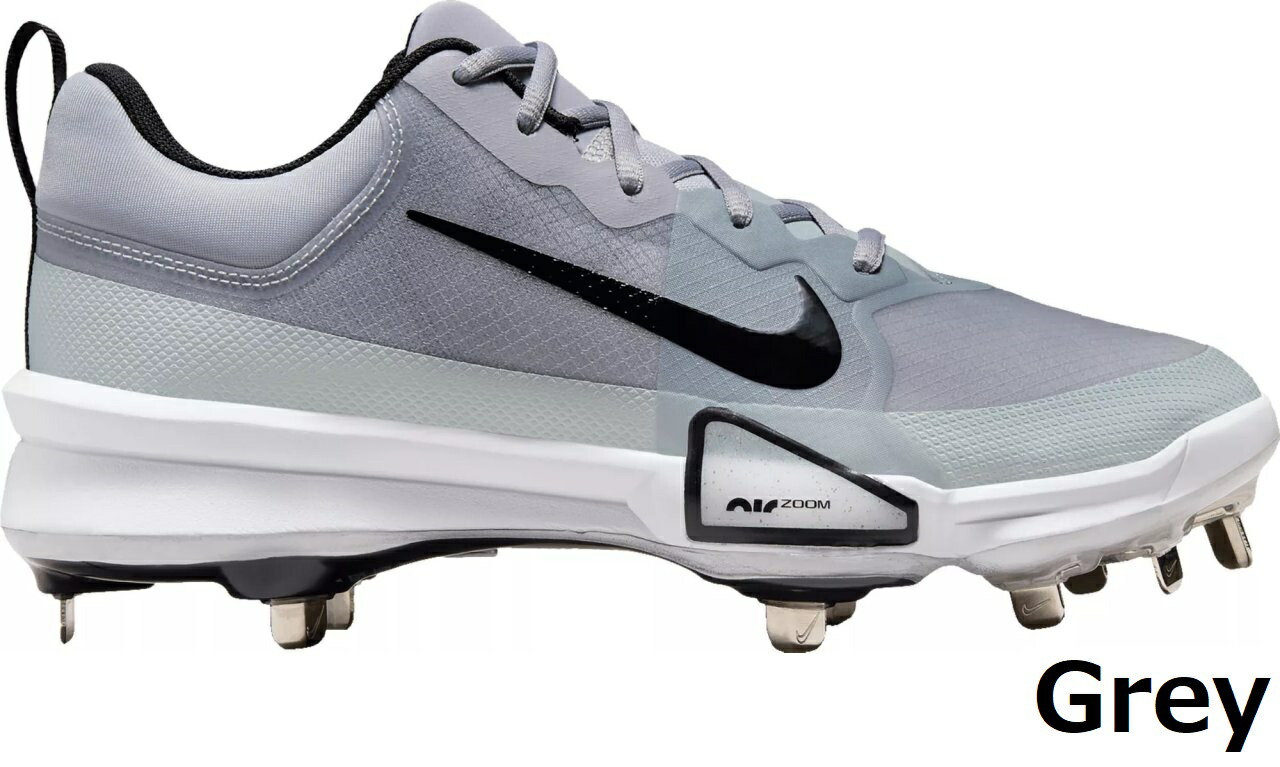 楽天市場】スパイク 野球 金具 シューズ 靴 グレー メンズ ブランド 黒