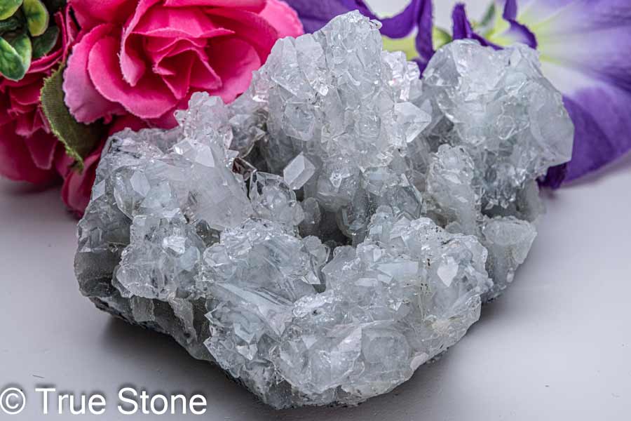 楽天市場】AAA 透明クリア アポフィライト クラスター 魚眼石 655g