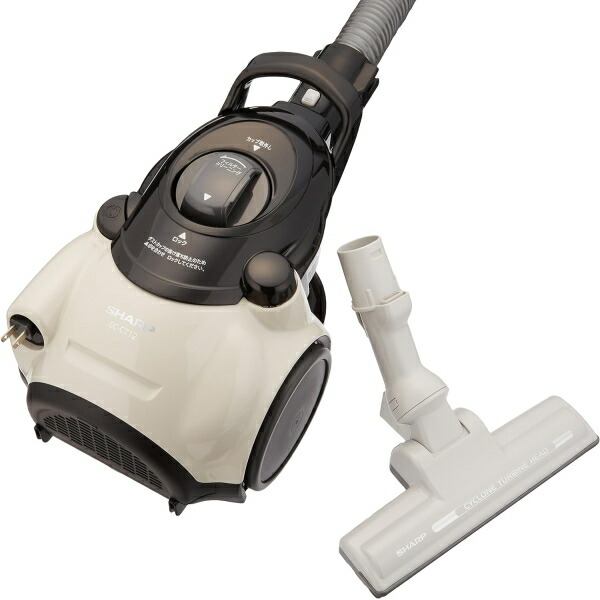 楽天市場】サイクロン式掃除機 SHARP EC-CT12-C 遠心分離 サイクロン式