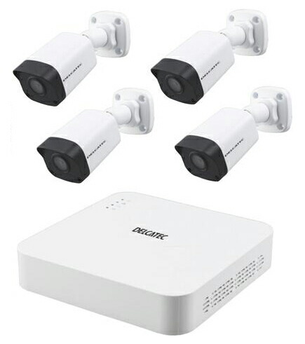 楽天市場】CNE3SZ41ネットワークカメラ4chセット カメラ4台と