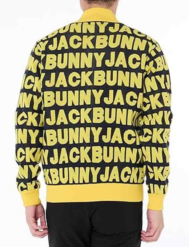 楽天市場】Jack Bunny(ジャックバニー) メンズ ニットブルゾン(ロゴ