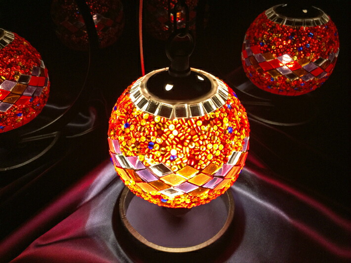 楽天市場】トルコモザイクランプS トルコ ランプ ベッドサイド