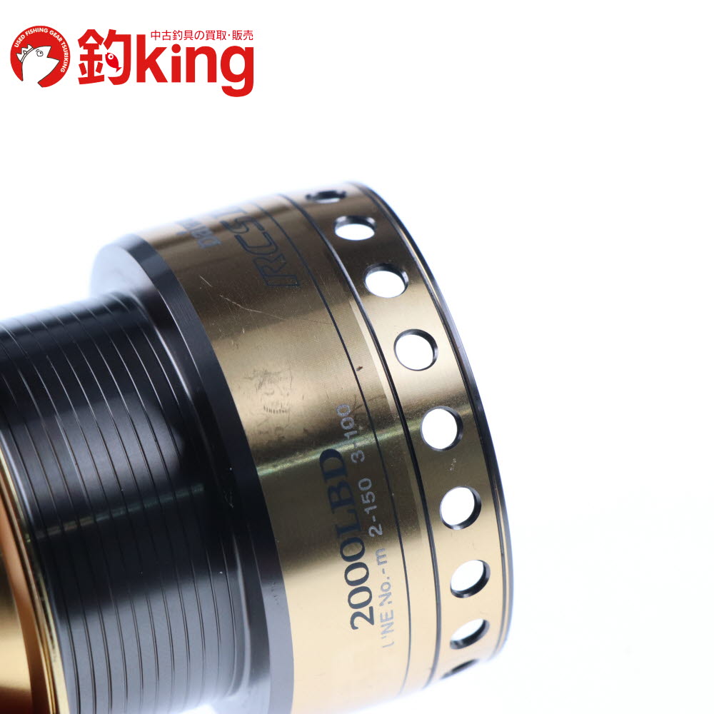 楽天市場】【中古】 ダイワ RCS ISO 2000LBD スプール ゴールド /L033M