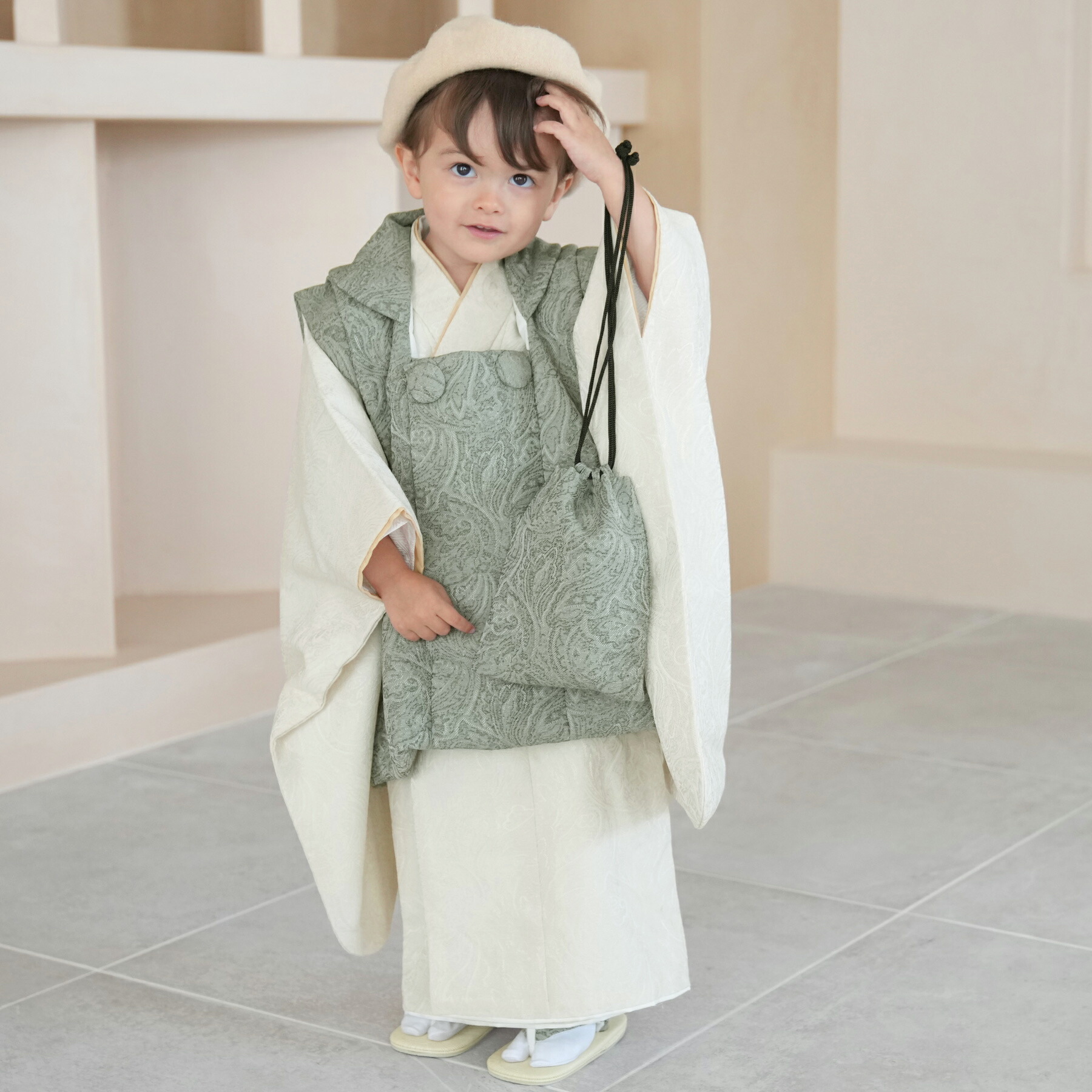 楽天市場】【レンタル】七五三 着物 3歳 男の子utatane セット