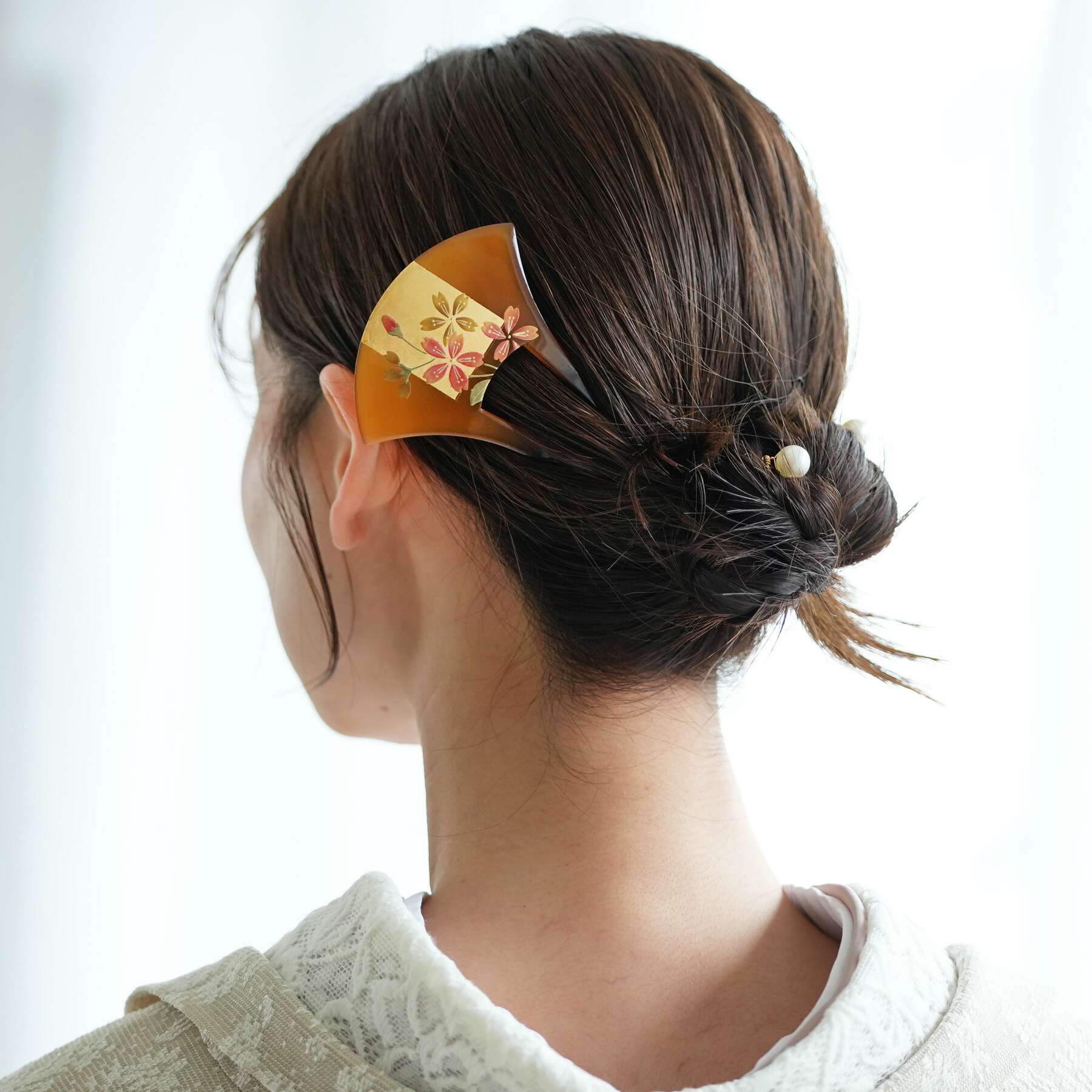 楽天市場】【日本製 かんざし 雅桜】髪飾り 簪 蒔絵調 二本差し 髪留め