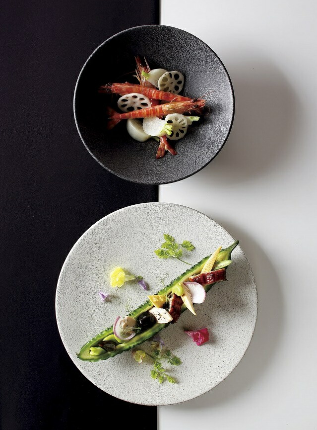 楽天市場】ボウル 黒 墨縅（すみおどし） 24cm 浅ボウルサラダボウル