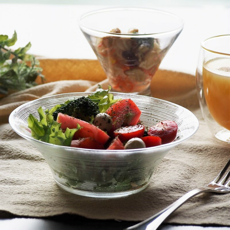 楽天市場】【10%OFF】 ガラス イマージュ 16.0cm 深反ボウル サラダ