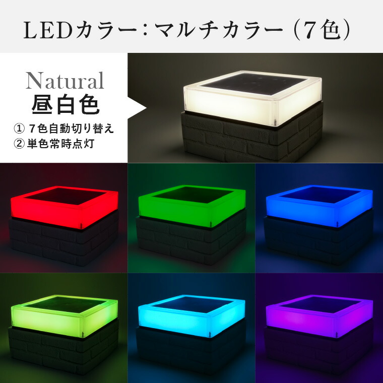 楽天市場】ガーデンライト ソーラーライト キューブ 四角形 門灯 門柱