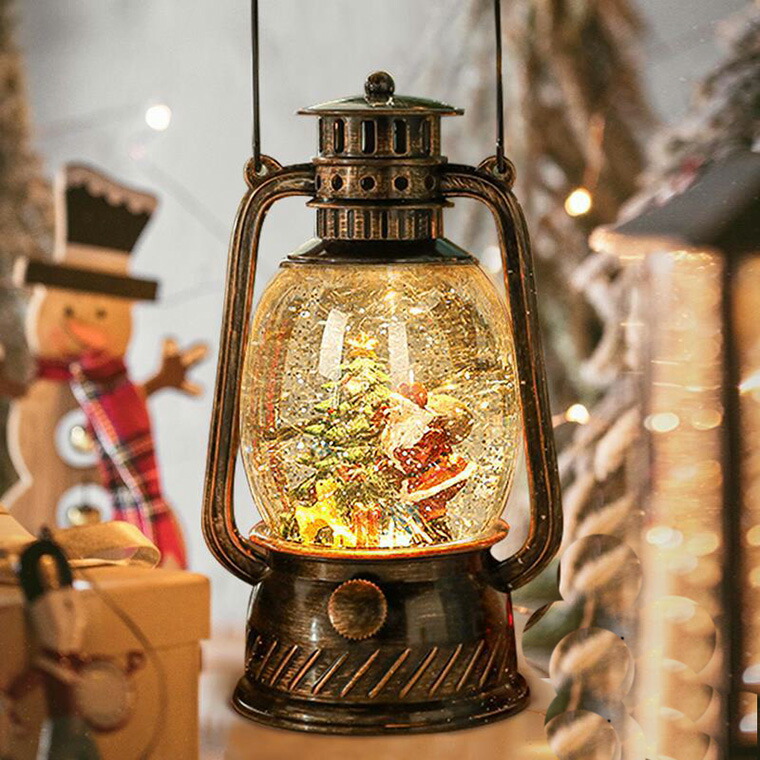 楽天市場】スノードーム クリスマス スノーグローブ スノーオルゴール