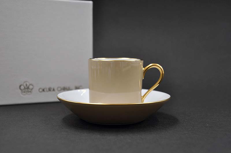 楽天市場】大倉陶園 カラーリングデミタスデミタスカップ&ソーサー