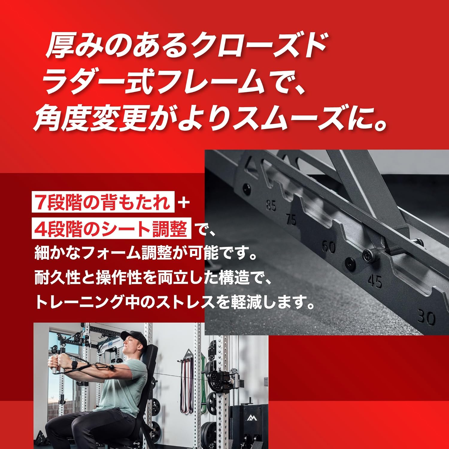 楽天市場】【5日迄限定15％OFF】［耐荷重318kg］【REP Fitness 正規