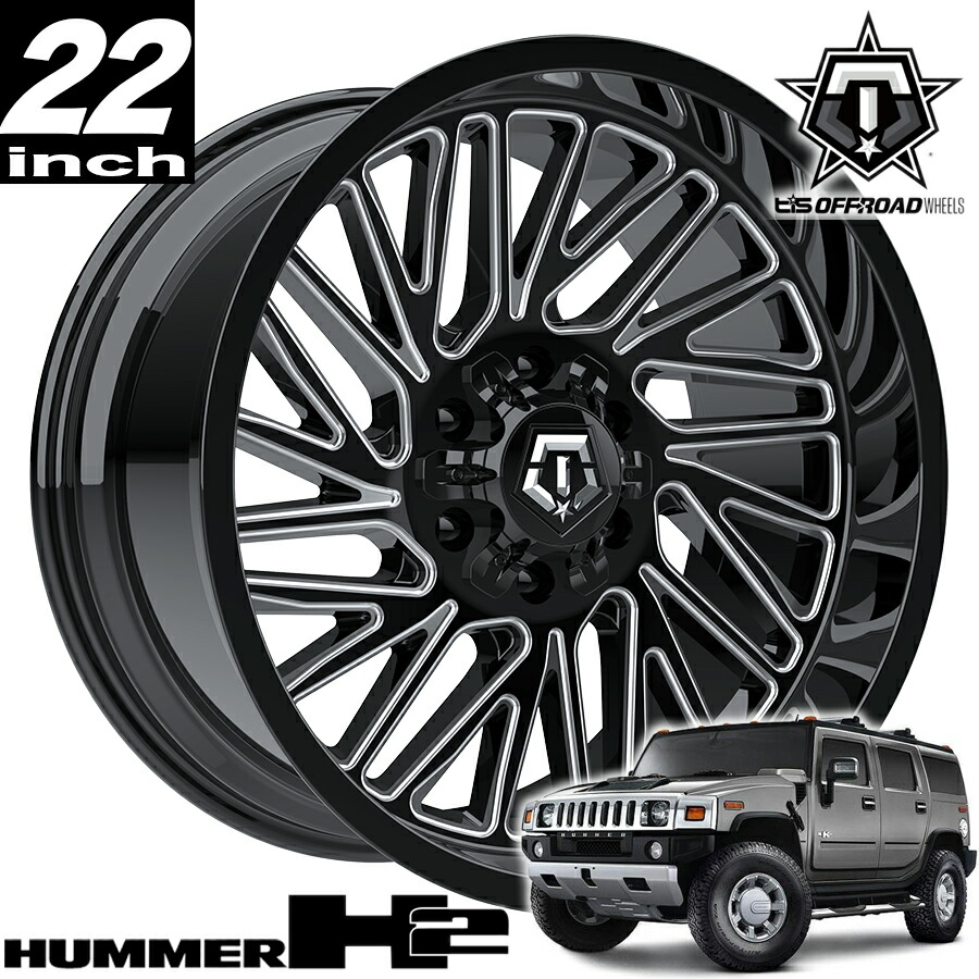 楽天市場】TIS OFFROAD 553BM グロスブラックミルド 22インチアルミ