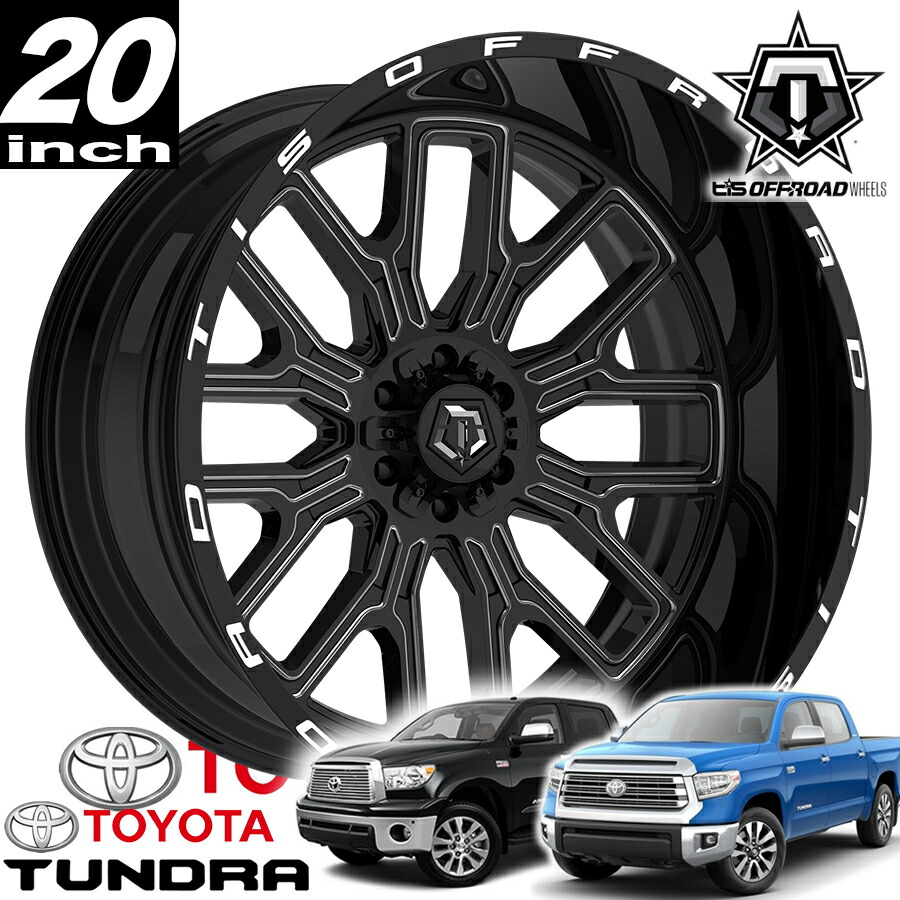 楽天市場】TIS OFFROAD 560BM グロスブラックミルド 20インチアルミ