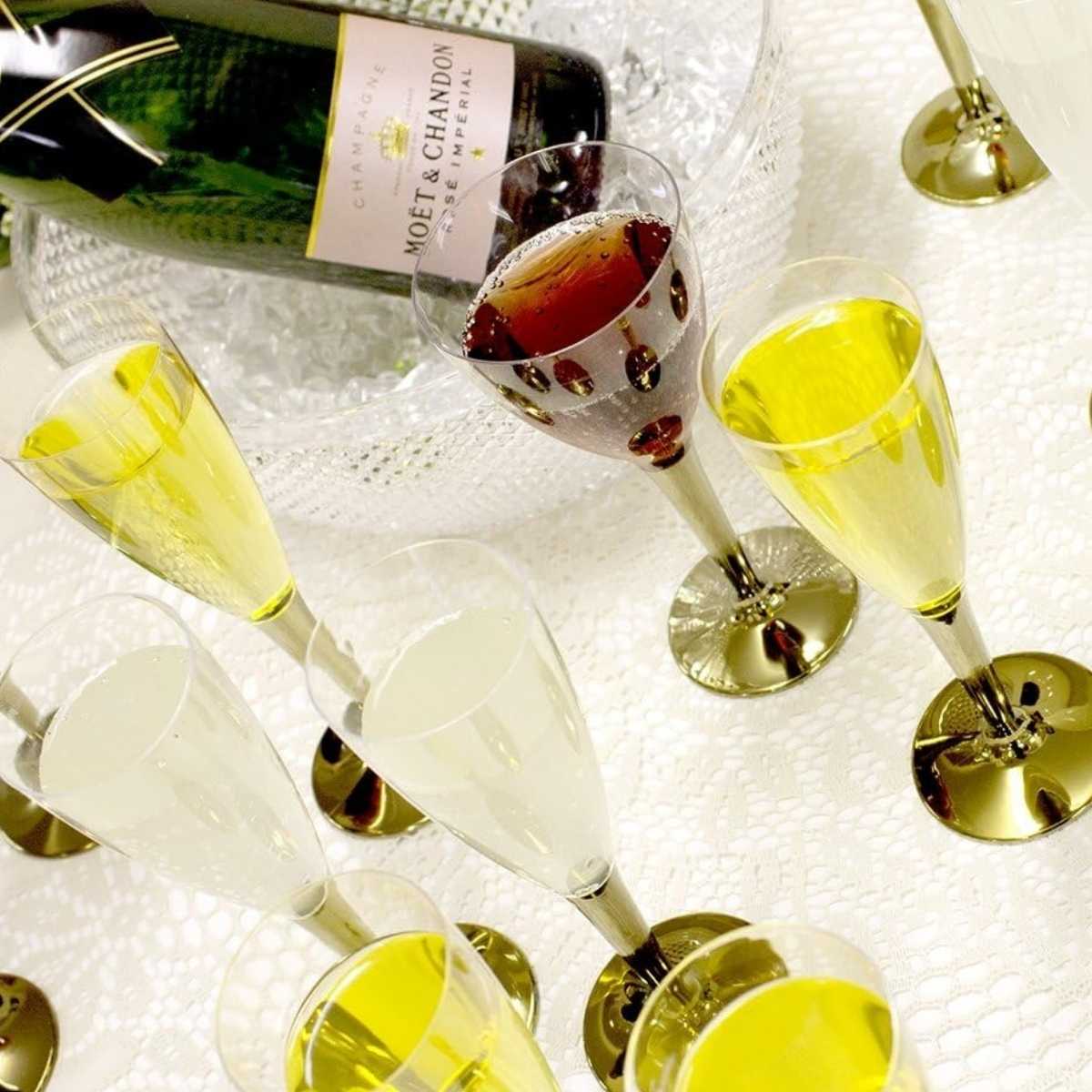 楽天市場】シャンパングラス 使い捨て グラス Mozaik モザイク